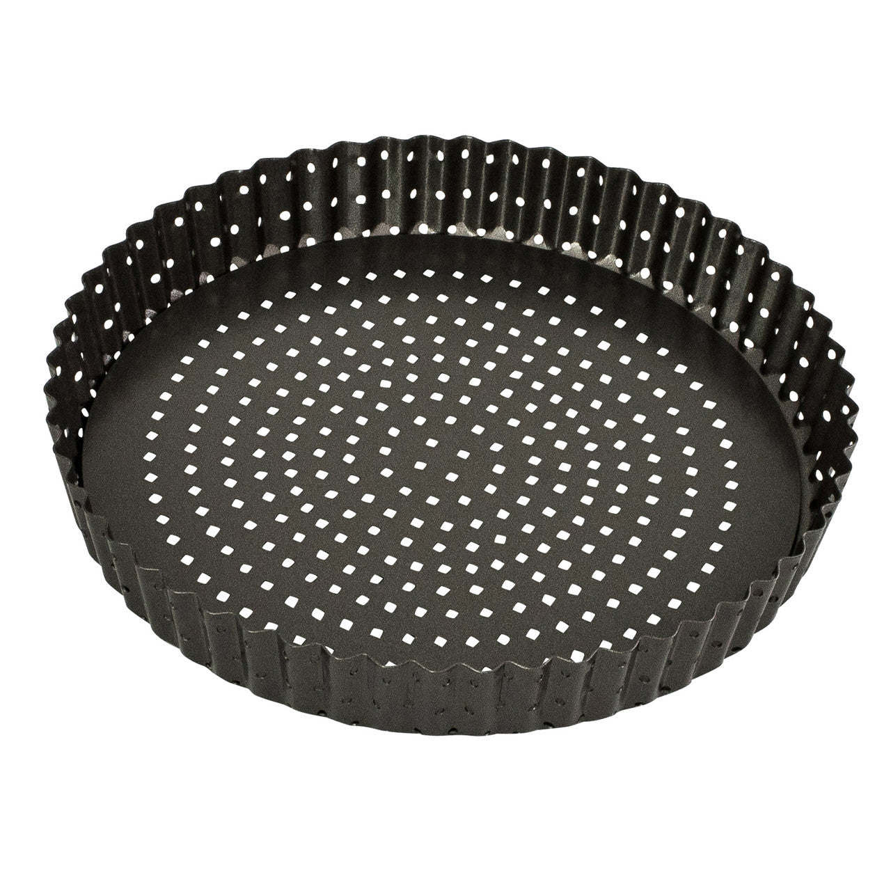 Perfect Crust Loose Base Quiche Pan, 25Ø x 3.5cm - Non-stick