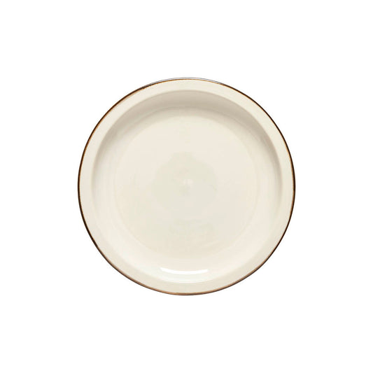 Costa Nova Poterie Cream Caramel Plate - 262mm (Box of 6)