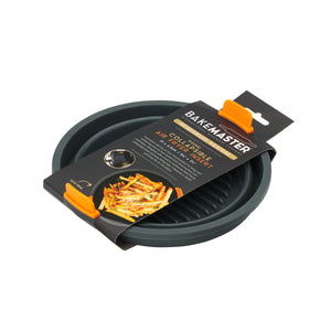 Silicone Collapsible Round Air Fryer Insert 21 x 6.5cm