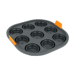 Silicone Collapsible 9 Cup Mini Muffin Air Fryer Insert 21 x 21 x 4cm