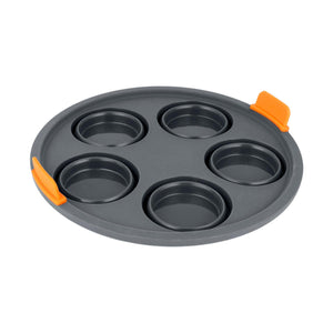 Silicone Collapsible 5 Cup Muffin Air Fryer Insert 21 x 4cm