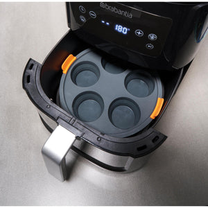 Silicone Collapsible 5 Cup Muffin Air Fryer Insert 21 x 4cm