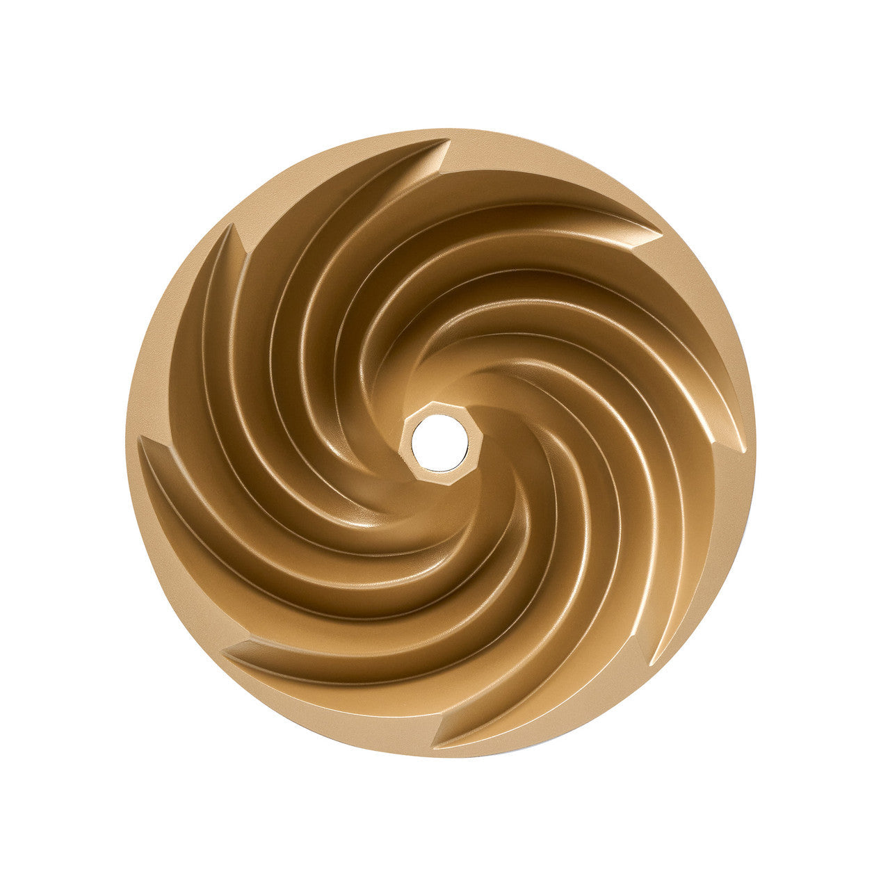 Marissa Fluted Ring Cake Pan, 24 x 24 x 9cm - Champagne