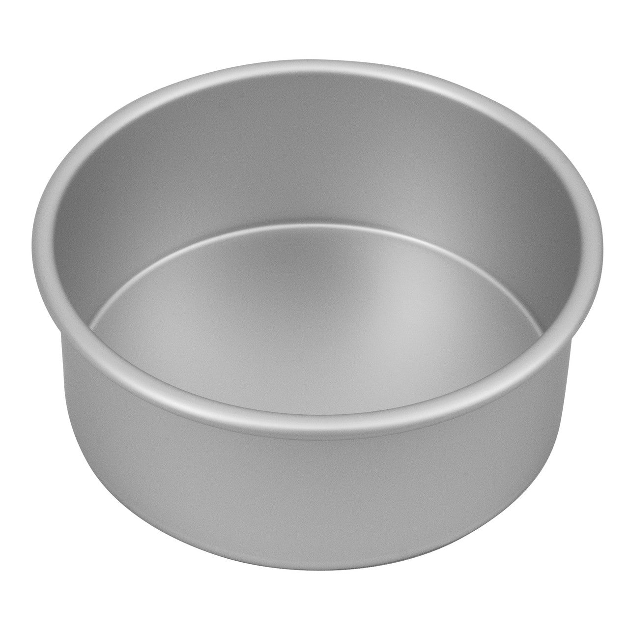 Silver Anodised  Round Cake Pan, 17.5 x 7.5cm