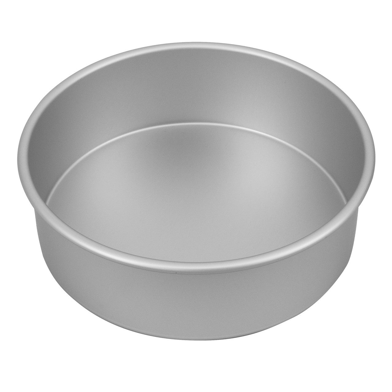 Silver Anodised  Round Cake Pan, 22.5 x 7.5cm