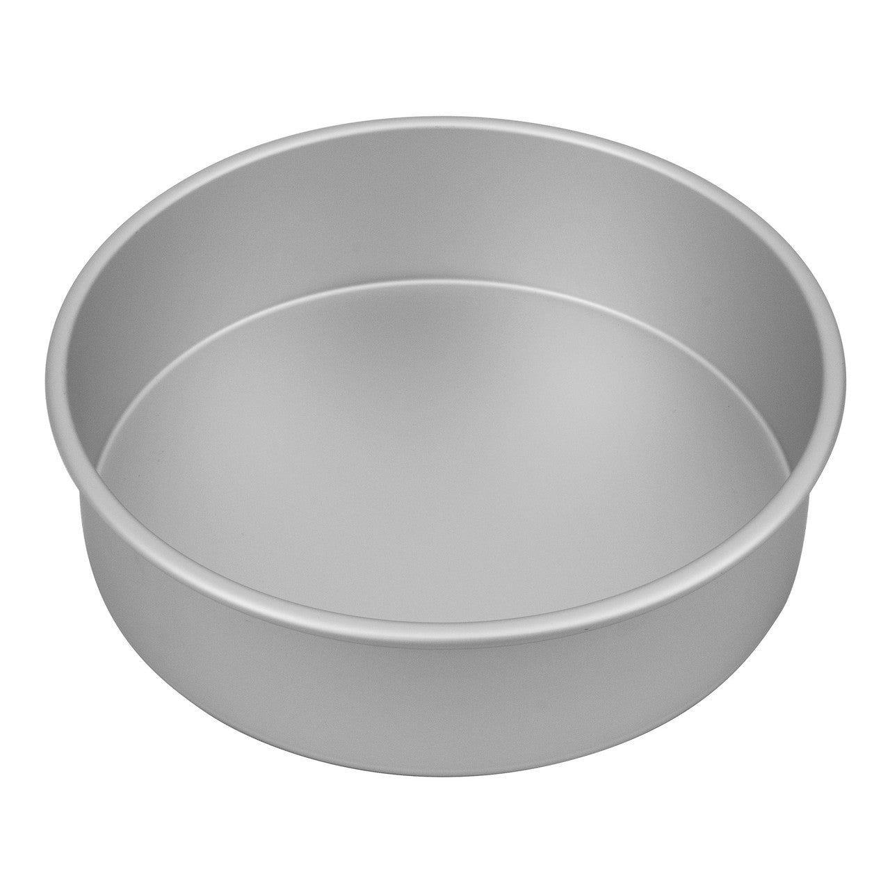 Silver Anodised  Round Cake Pan, 25 x 7.5cm