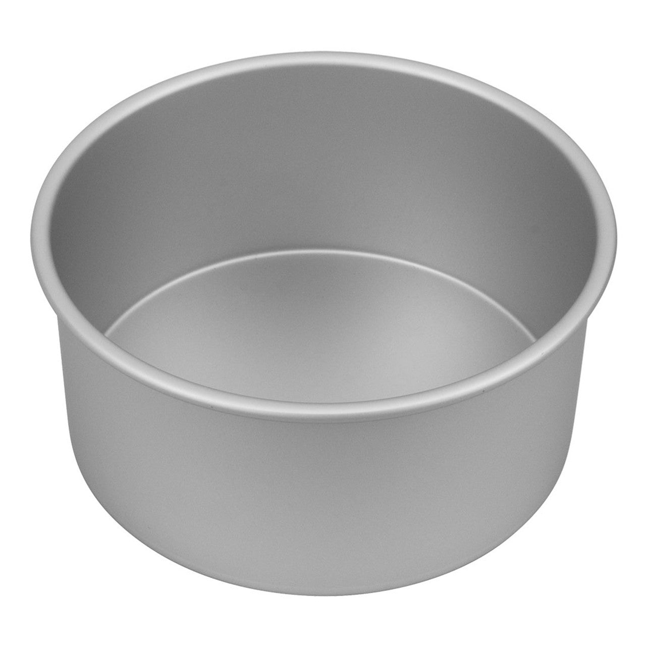Silver Anodised  Round Deep Cake Pan, 20 x 10cm