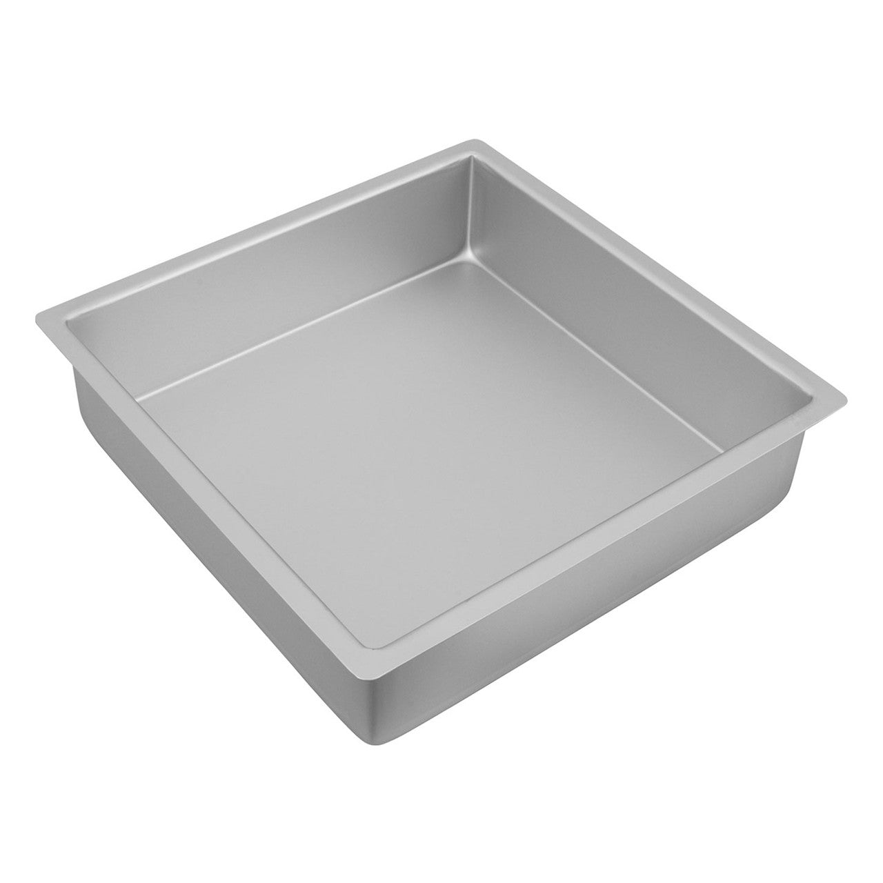 Silver Anodised  Square Cake Pan, 27.5 x 7.5cm