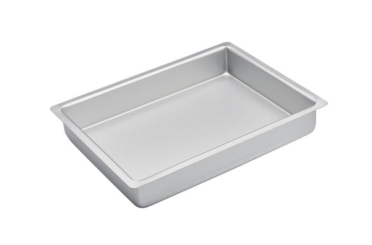 Silver Anodised Lamington Pan 30 x 23x5cm