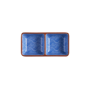 Divided Sauce Dish - Fan
