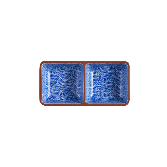 Divided Sauce Dish - Fan