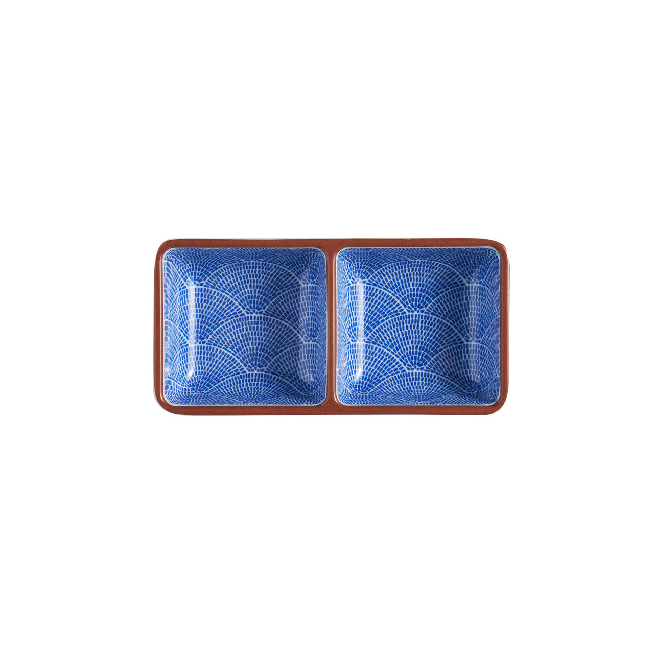 Divided Sauce Dish - Wave