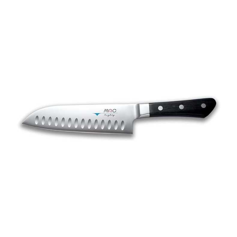 MAC MSK-65 Professional Santoku Knife with Granton Edge  17cm