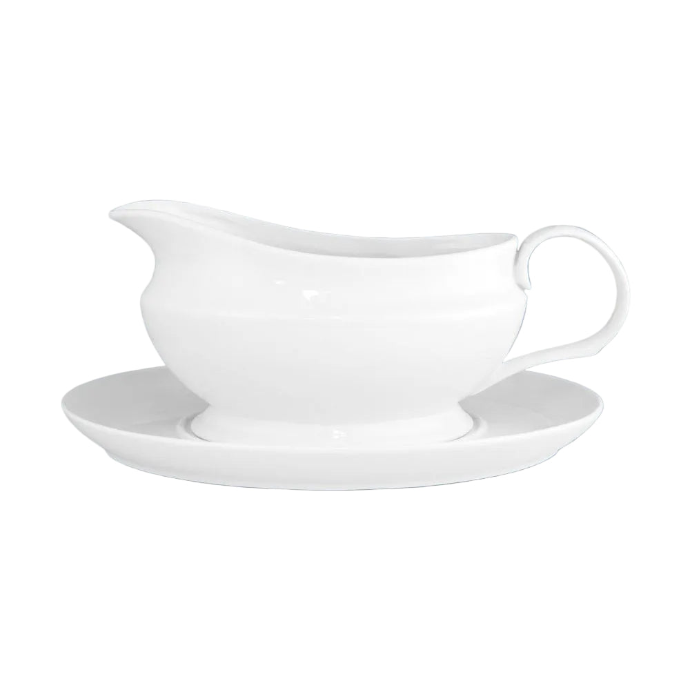 Gravy Boat with Saucer, 550ml