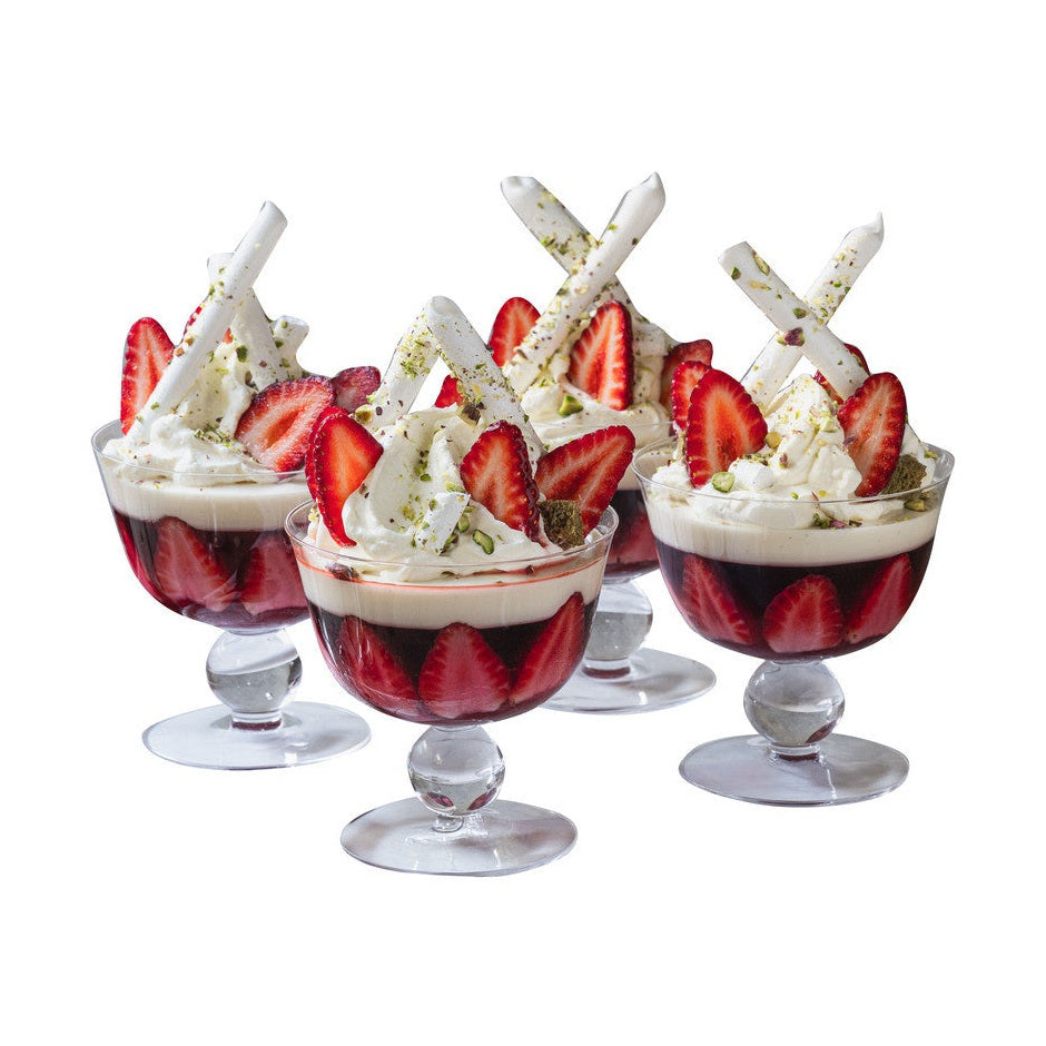 Sinclair Set of 4 Dessert Bowls, 11 x 11cm / 350ml