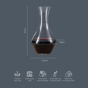 Argyle Decanter, 1200ml - Handmade Glass