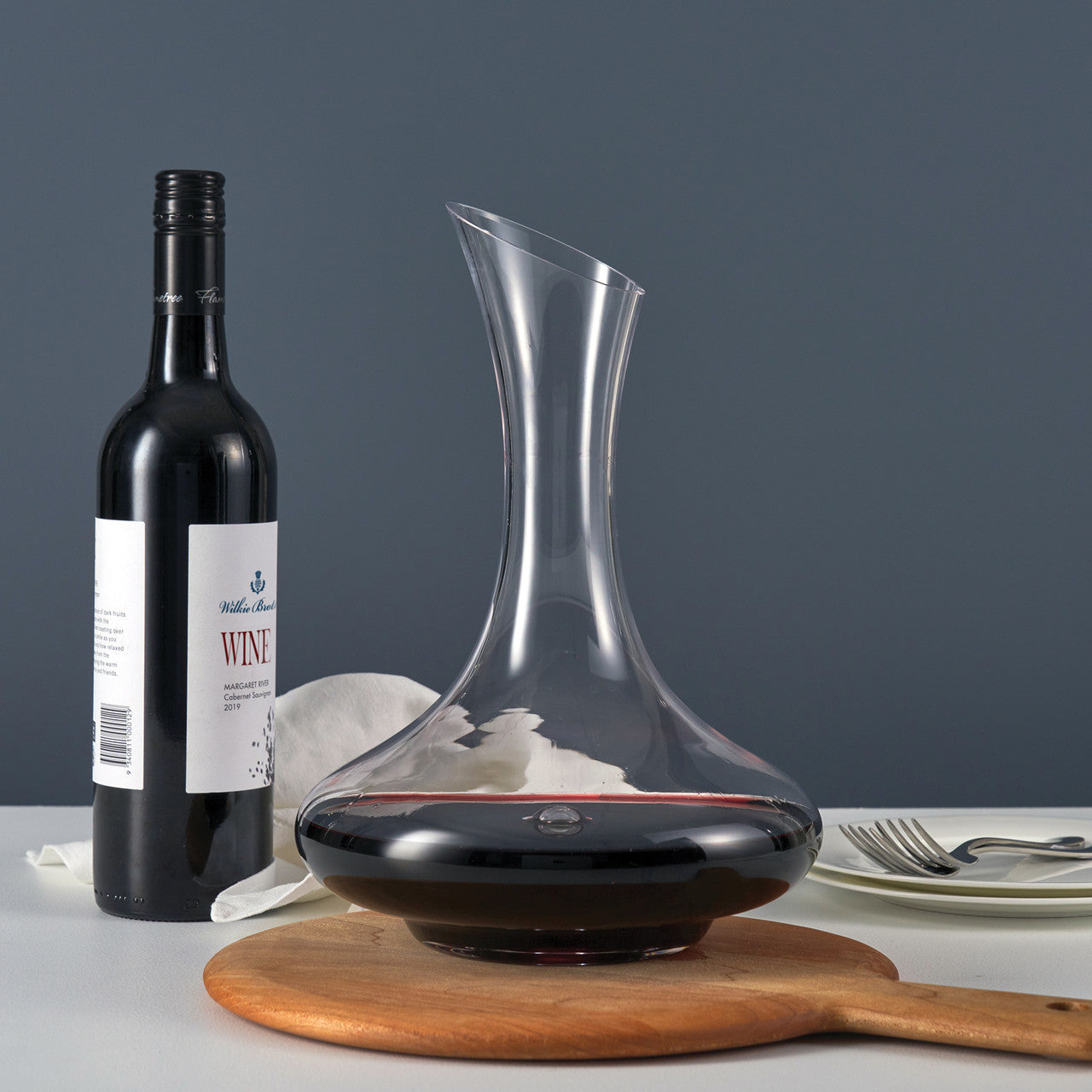 Kinross Decanter, 1200ml - Handmade Glass
