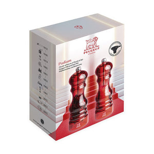 Podium Duo of Pepper and Salt Mills, 18 cm