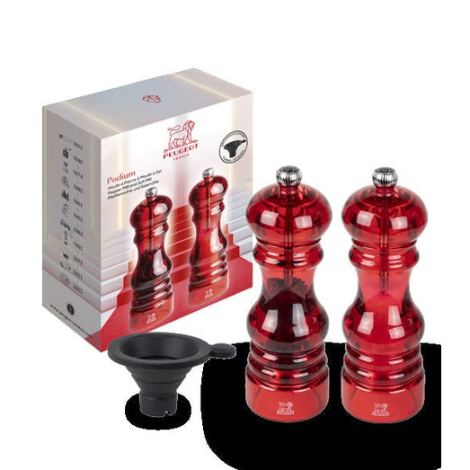 Podium Duo of Pepper and Salt Mills, 18 cm