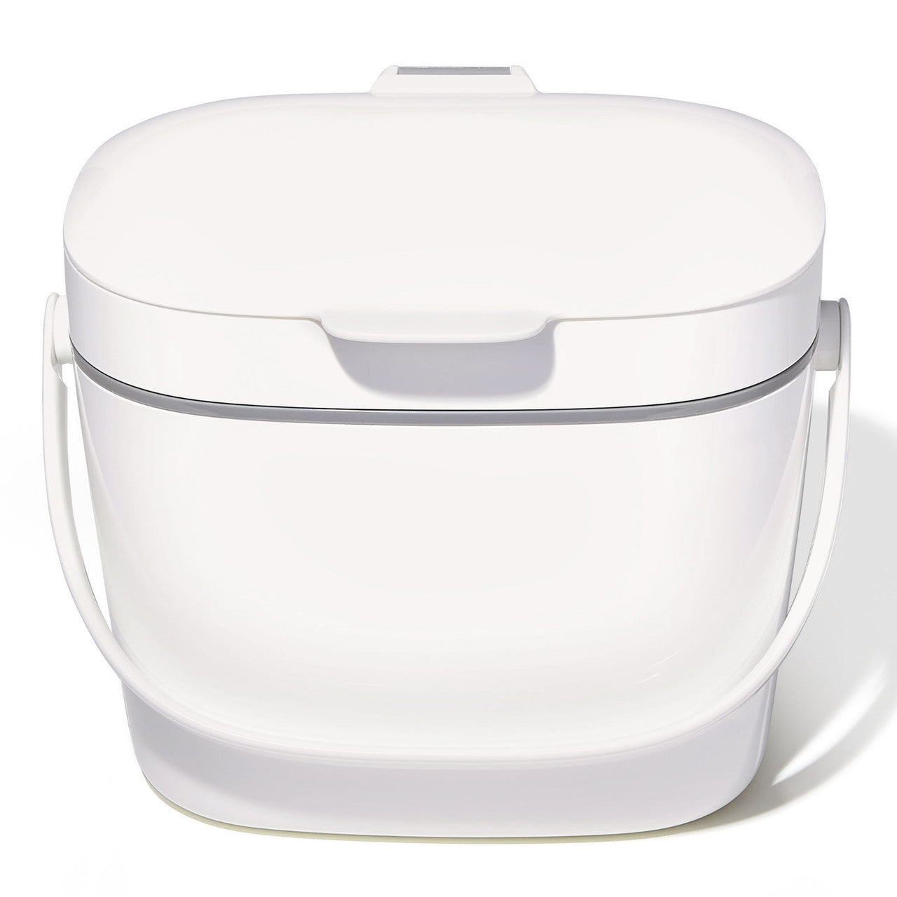 Easy-Clean Compost Bin - White