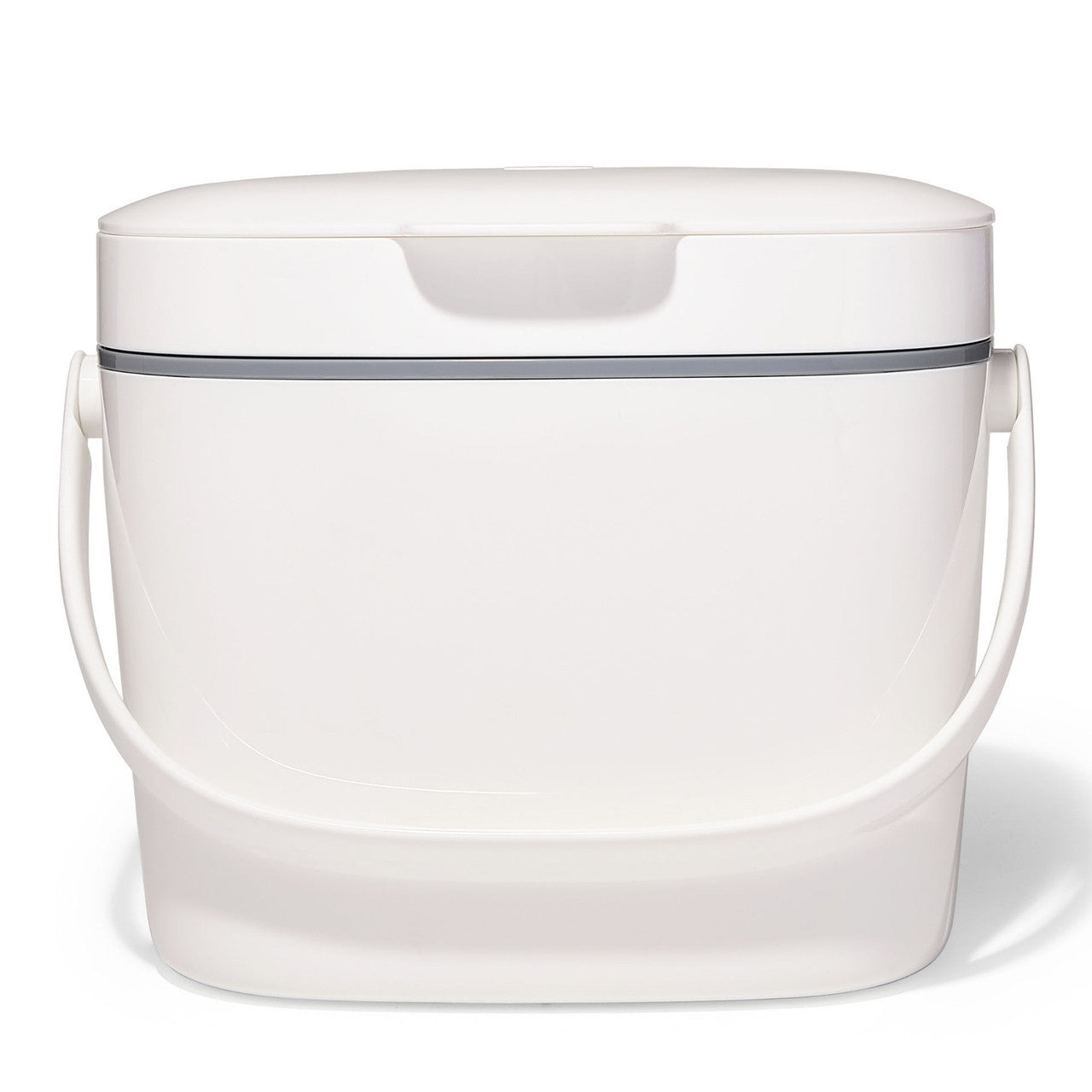 Easy-Clean Compost Bin - White