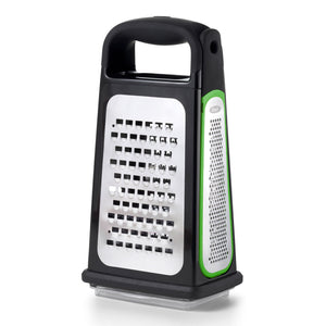 Etched Box Grater with Removeable Zester