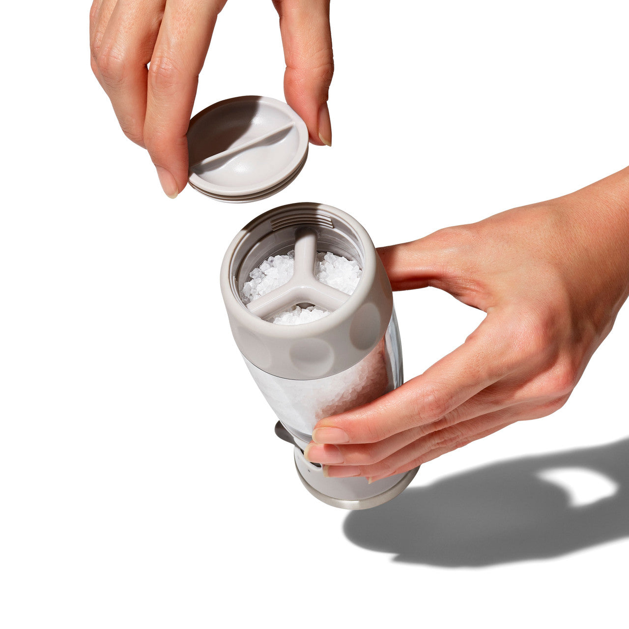 Contoured Mess-Free Grinder - Salt