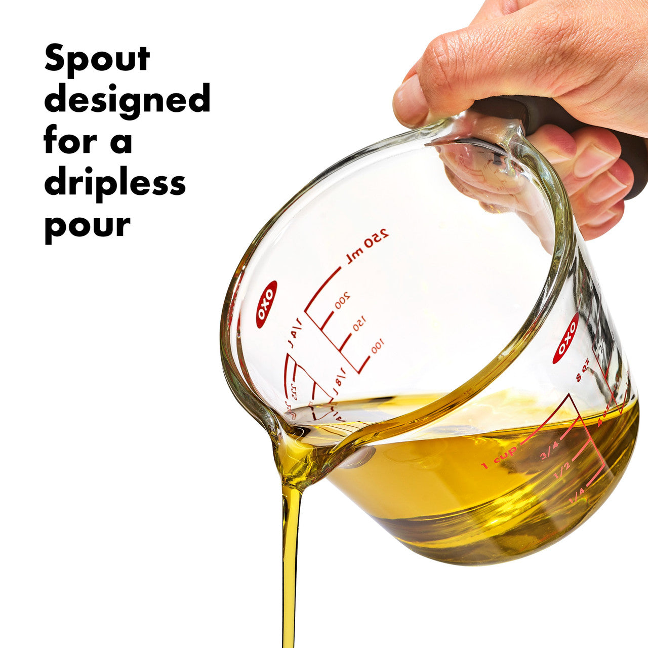 Good Grips Glass Measuring Cup - 1 Cup/ 250ml