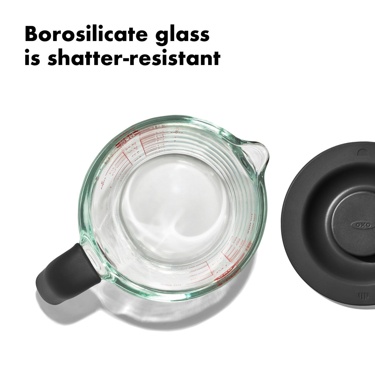 Good Grips Glass Measuring Cup with Lid - 2 Cup/ 500ml