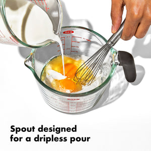 Good Grips Glass Measuring Cup with Lid - 2 Cup/ 500ml