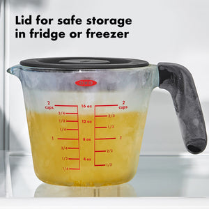 Good Grips Glass Measuring Cup with Lid - 2 Cup/ 500ml