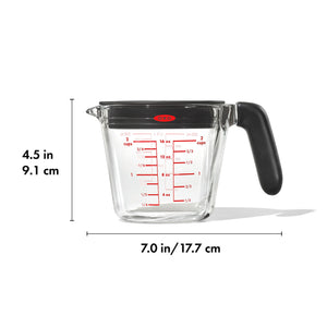 Good Grips Glass Measuring Cup with Lid - 2 Cup/ 500ml