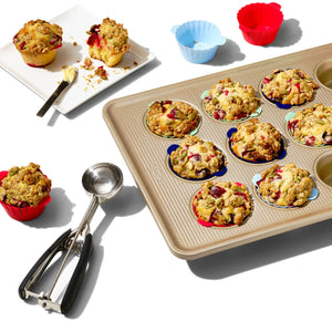 Silicone Baking Cups - 12 Pack Assorted
