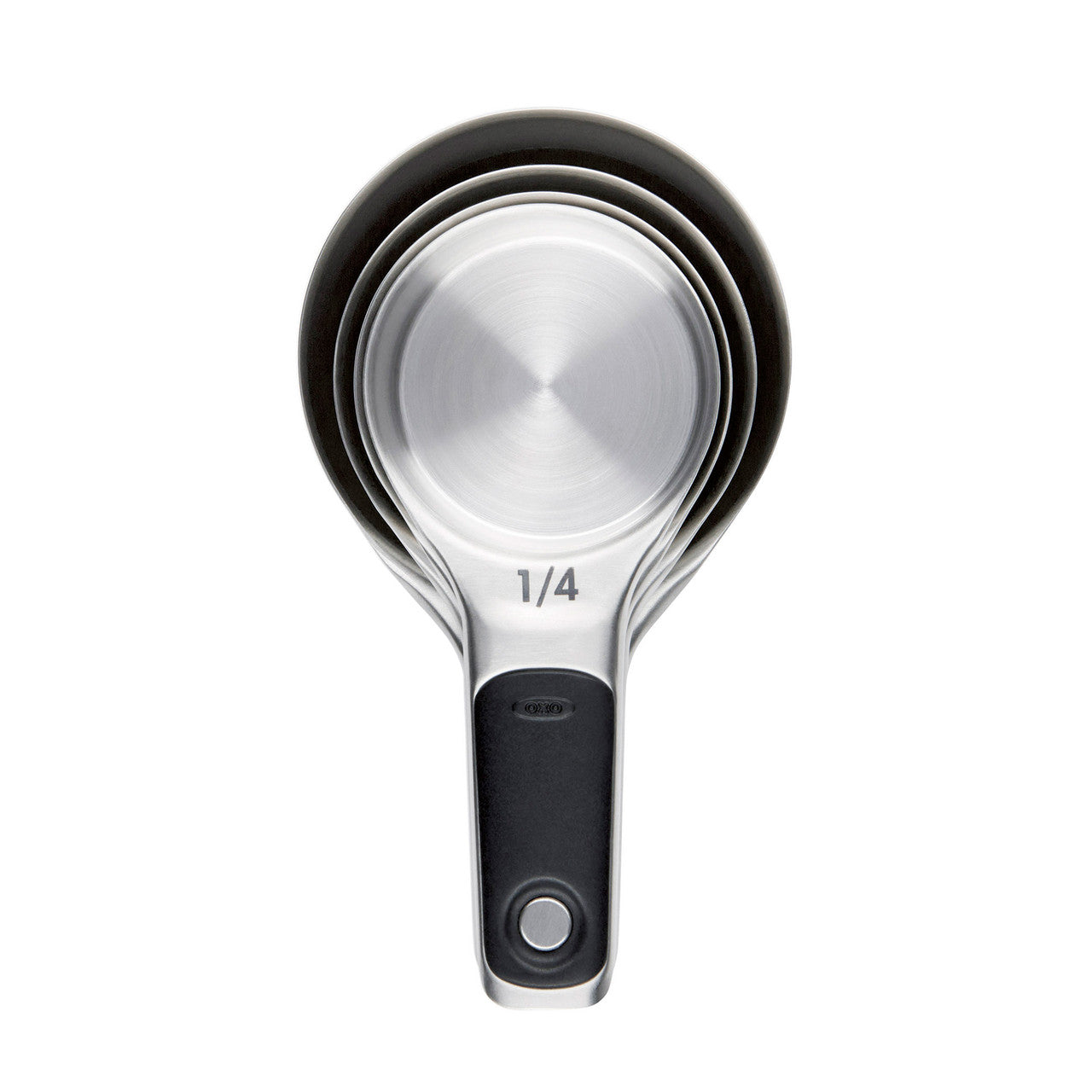 4 Piece Stainless Steel Measuring Cup Set