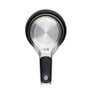 4 Piece Stainless Steel Measuring Cup Set