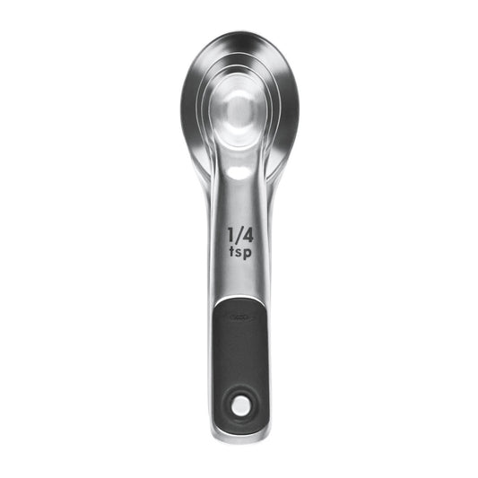 4-Piece Stainless Steel Measuring Spoon Set