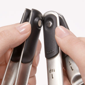 4-Piece Stainless Steel Measuring Spoon Set