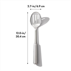 STEEL Slotted Cooking Spoon
