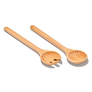 Good Grips Beechwood Salad Servers – 2-Piece Set