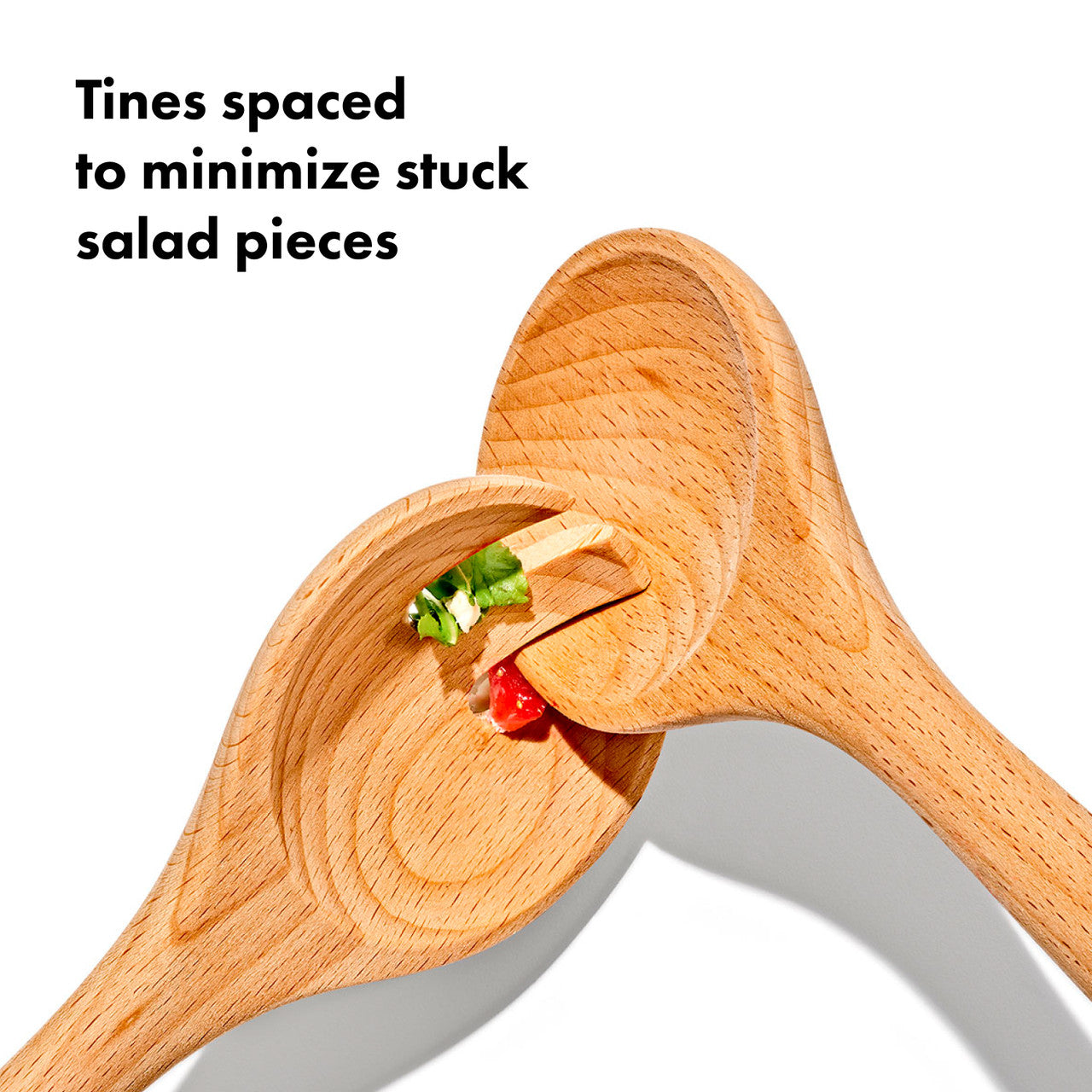 Good Grips Beechwood Salad Servers – 2-Piece Set