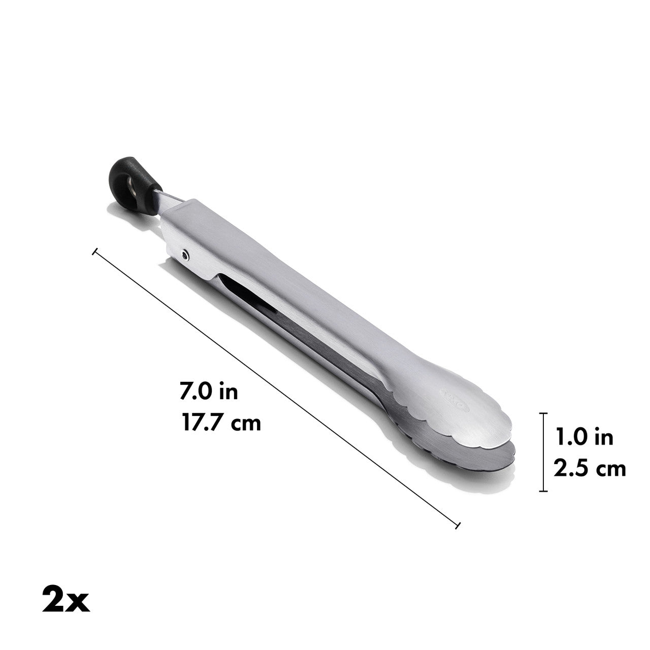 Good Grips Mini Tongs - 2 Pack
