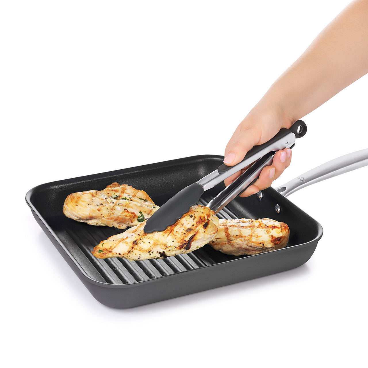 Tongs with Silicone Heads - 30cm