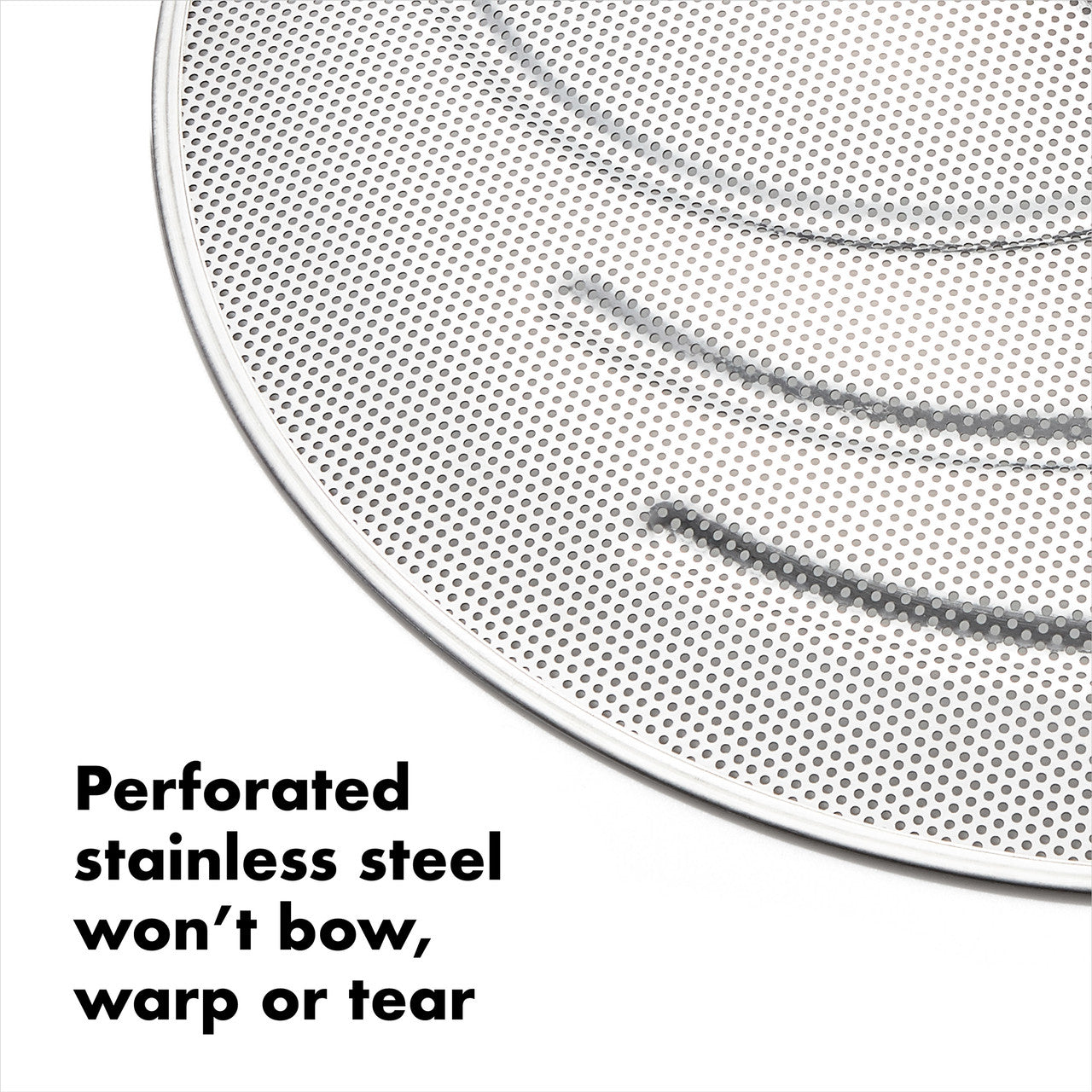 Splatter Screen With Folding Handle