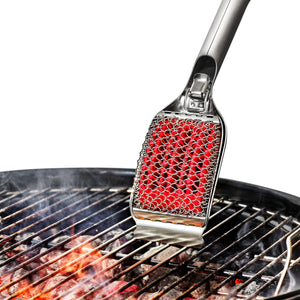 Hot Clean Grill Brush with Replacement Head