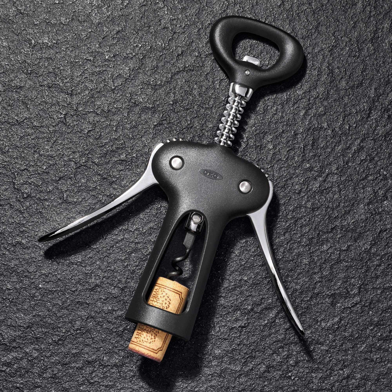 Winged Corkscrew with Bottle Opener