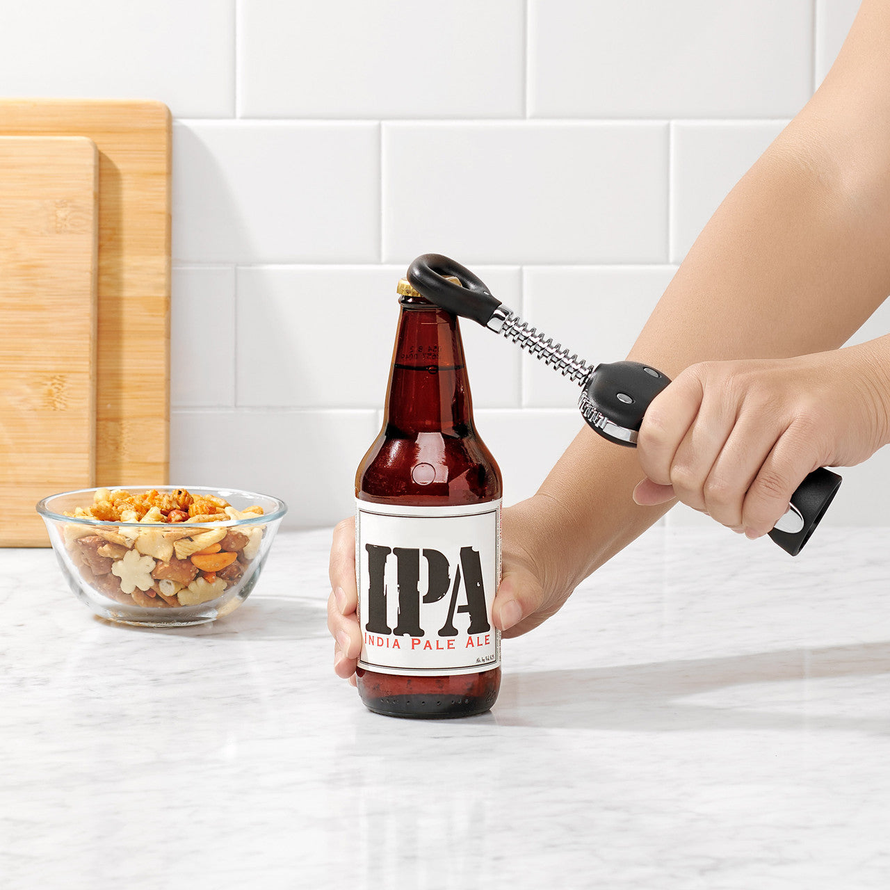 Winged Corkscrew with Bottle Opener