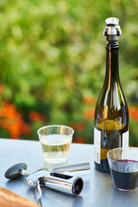 Steel Wine Stopper & Pourer