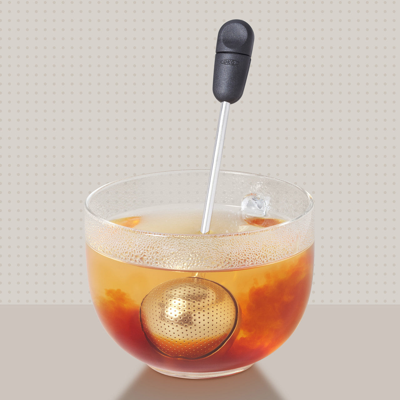 Twisting Tea Ball