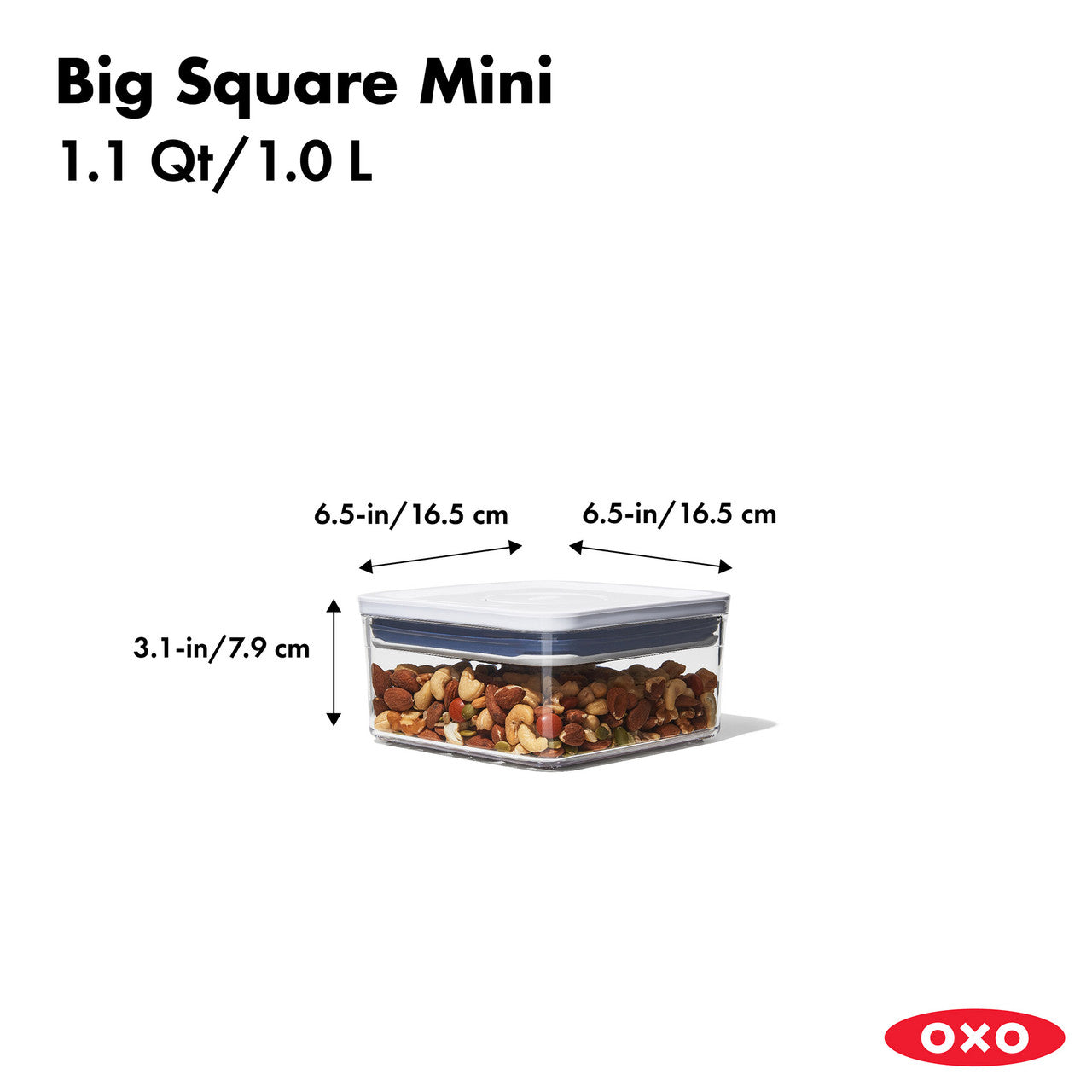 POP 2.0 Big Square, Mini (1 Litre)