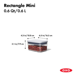 POP 2.0 Rectangle, Mini (600ml)